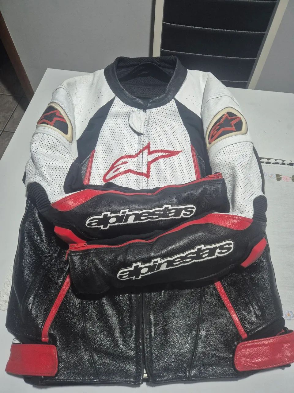 Macacão Alpinestars 2 peças  - Foto 4