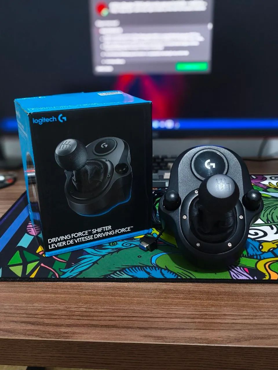 Volante Logitech G29 + Câmbio + Cockpit de PVC - Foto 3
