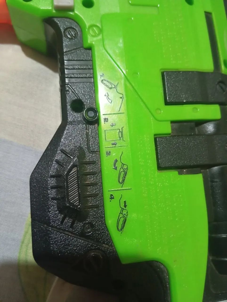 NERF Sling Fire Da Temporada De Zumbi (Rara) - Foto 5