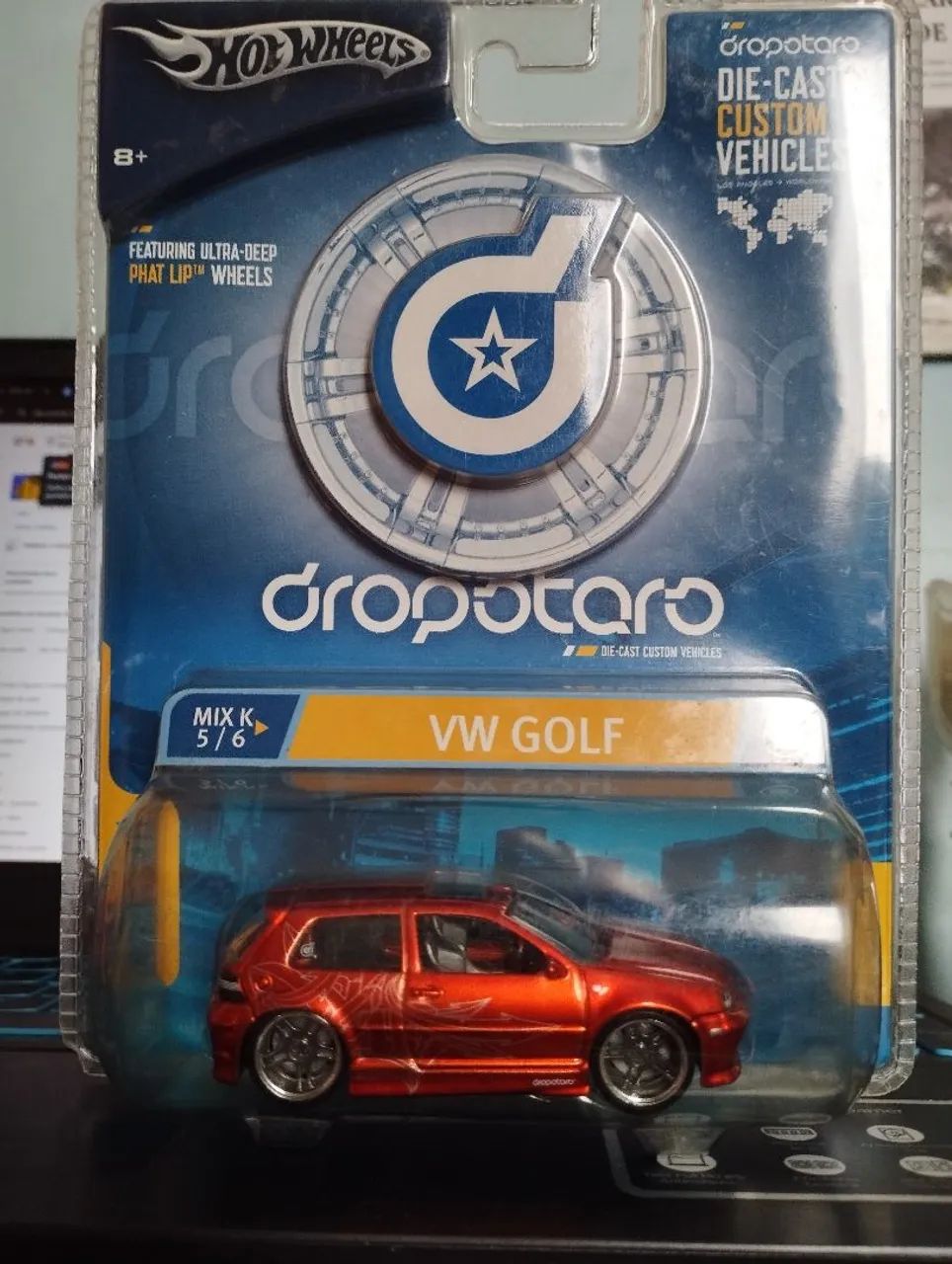 ホットウィール 1/50 ドロップスター VW GOLF セット HOT WHEELS DROPSTARS VW GOLF VOLKSWAGEN 1:50 - Brinquedos e Jogos