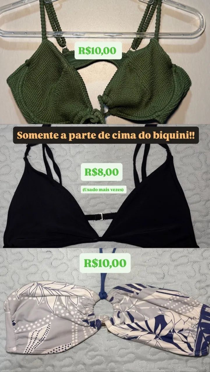 Roupas de bazar