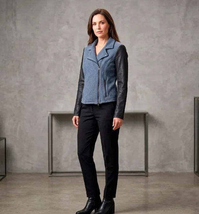 Jaqueta Armani Exchange Biker Feminina Original - Tam. P