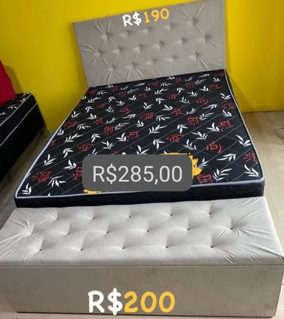 Cama box casal 
