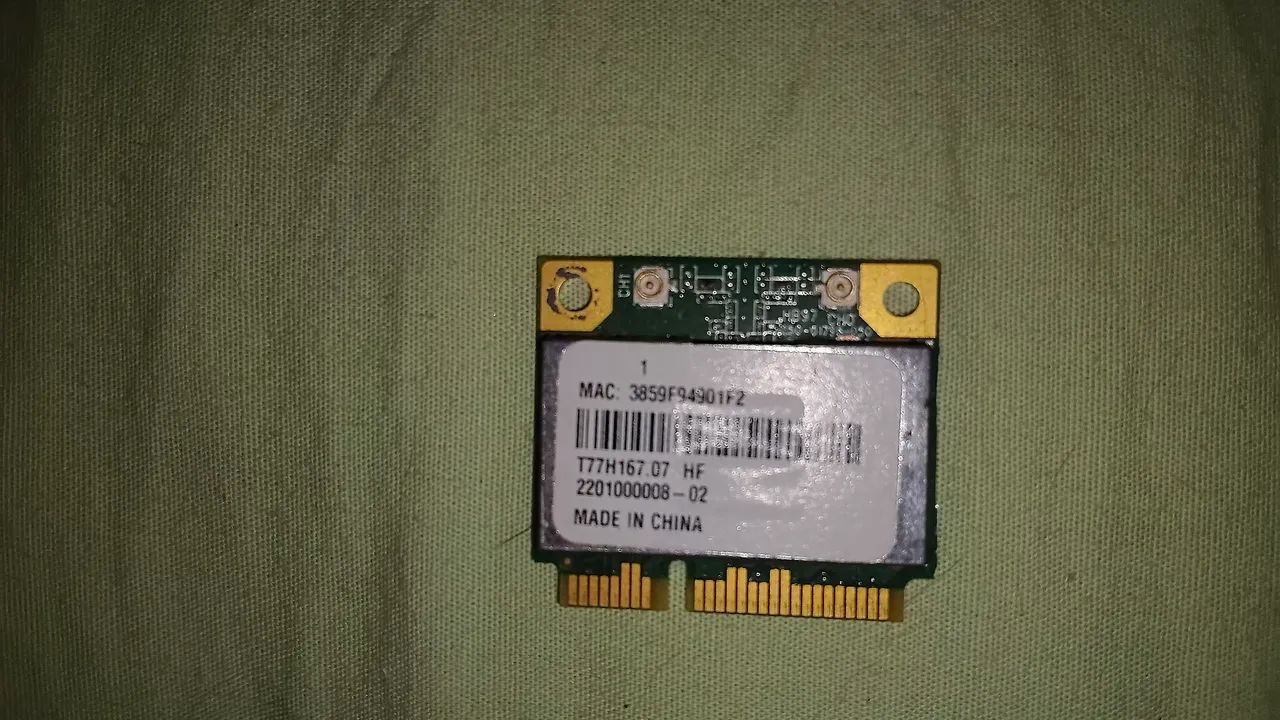 Lote Com 4 Placas Wi-Fi E Bluetooth Para Notebook (Atheros / Intel / Ralink) - Foto 4