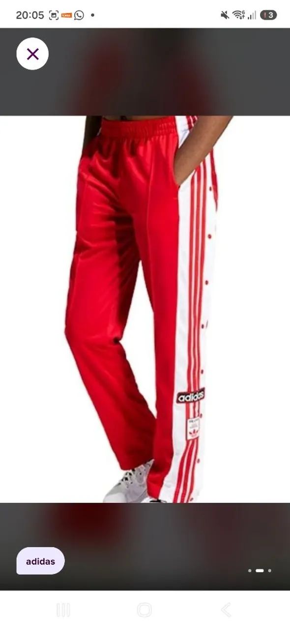 Calça adidas adibreak original 