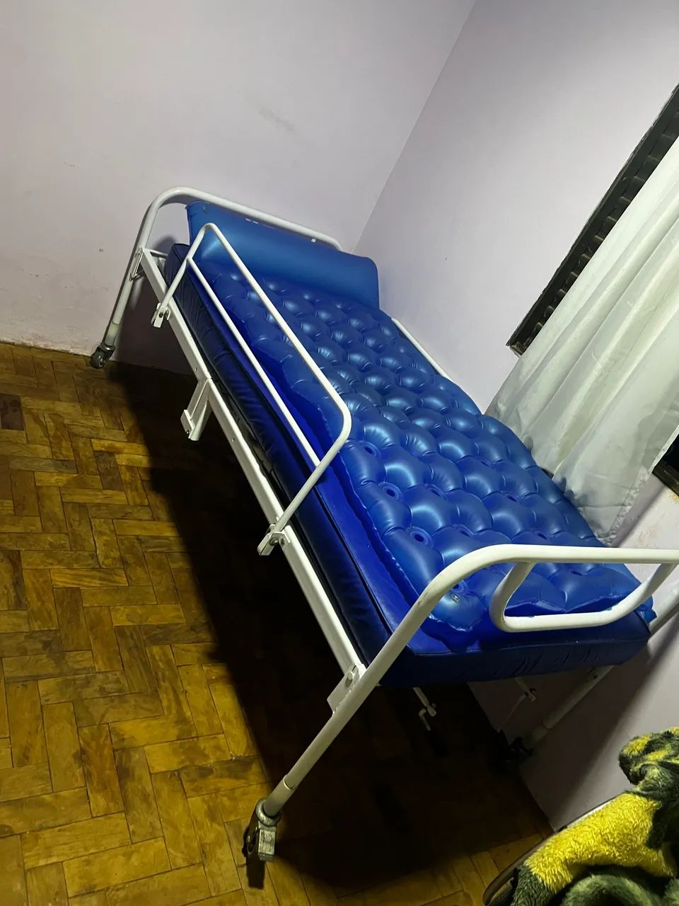 Cama hospitalar + colchão anti escaras 