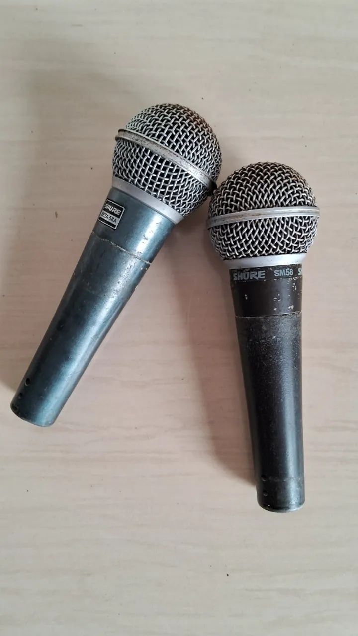 Microfones Shure SM58
