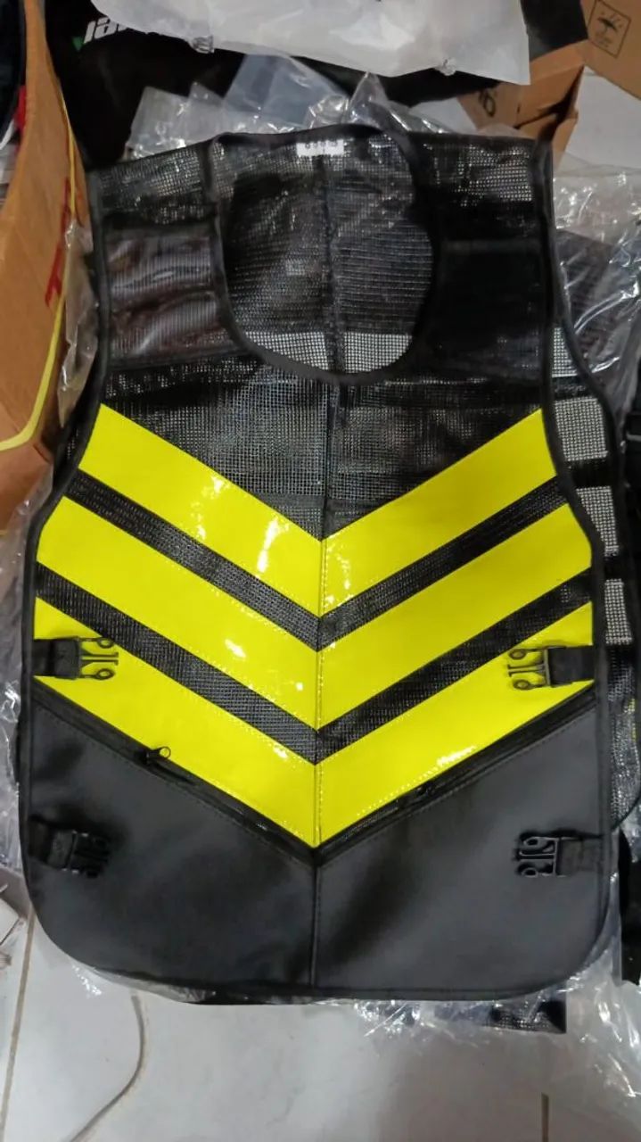 Coletes refletivo moto boy 