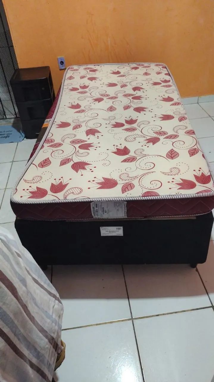 Cama box solteiro 