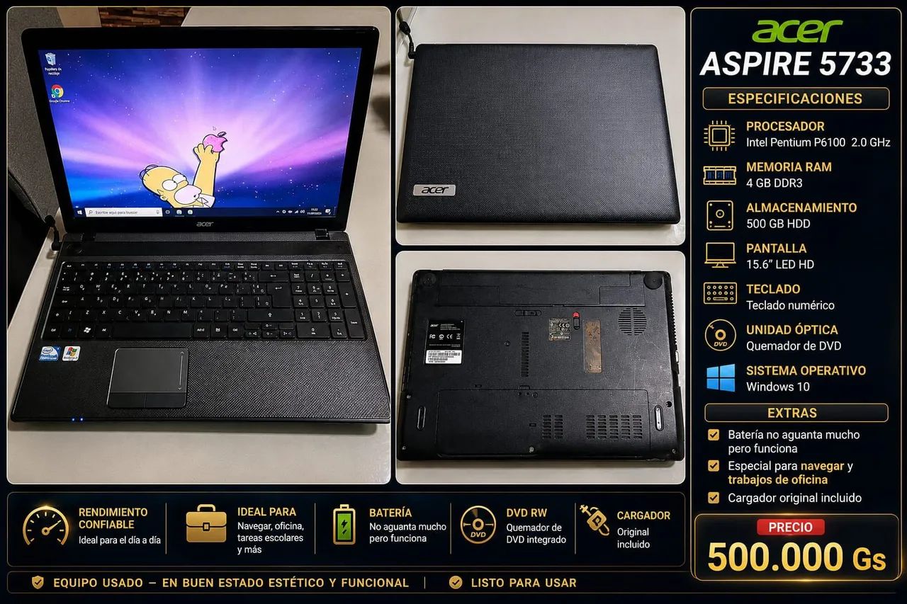 Notebook Acer Aspire