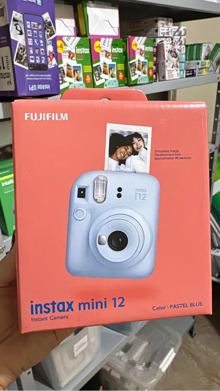 Câmera Instax Mini 12 Azul  - Foto 3