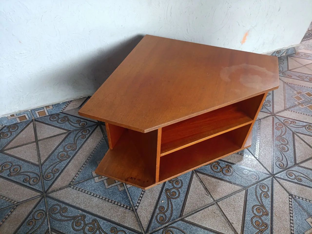 Rack triangular madeira - Foto 4