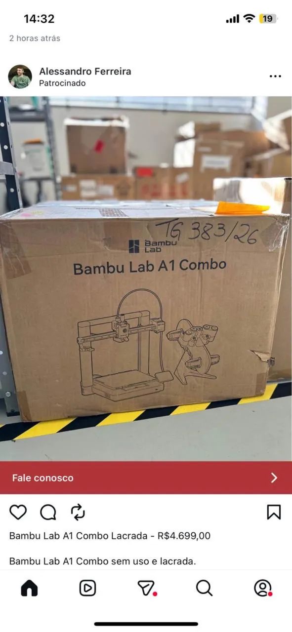 Bambu Lab A1 Combo Lacrada