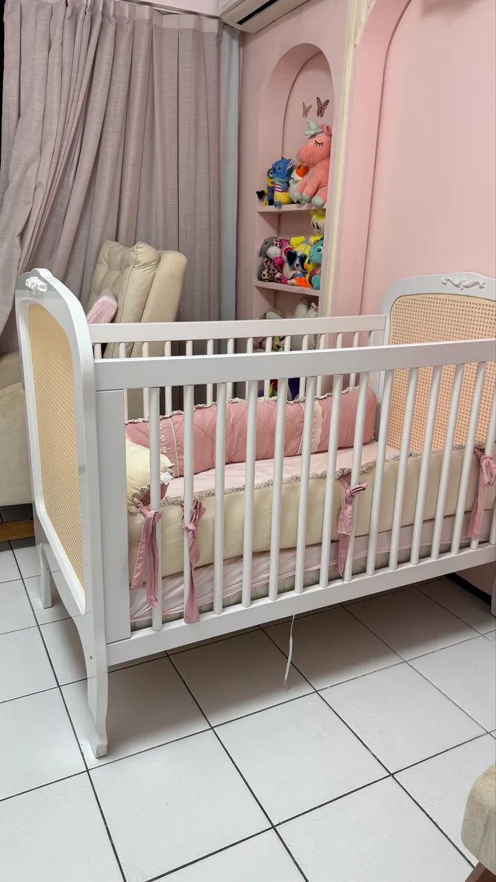 Berço infantil provençal 