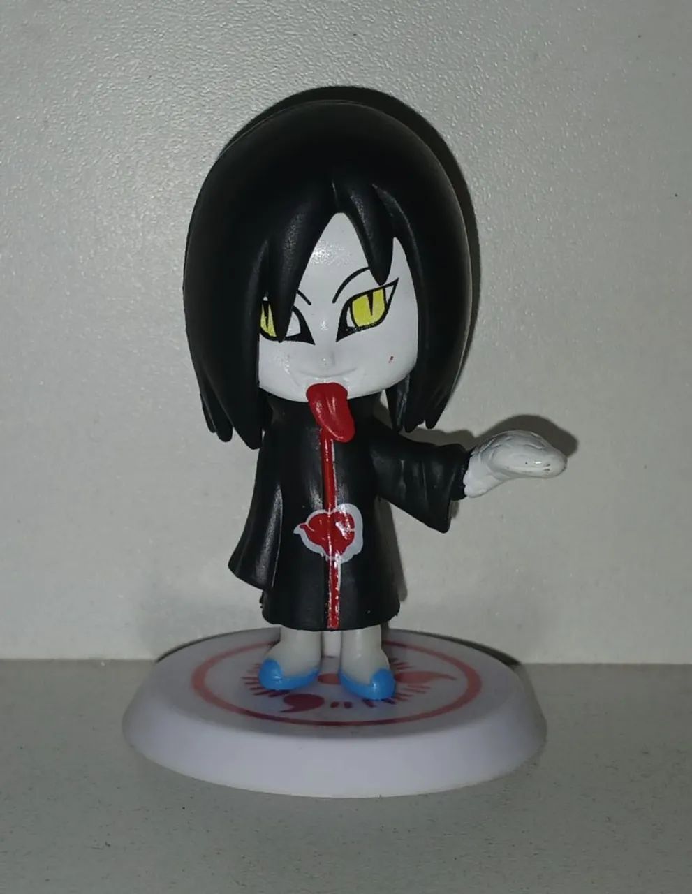 BONECO MINIATURA NARUTO OROCHIMARU AKATSUKI