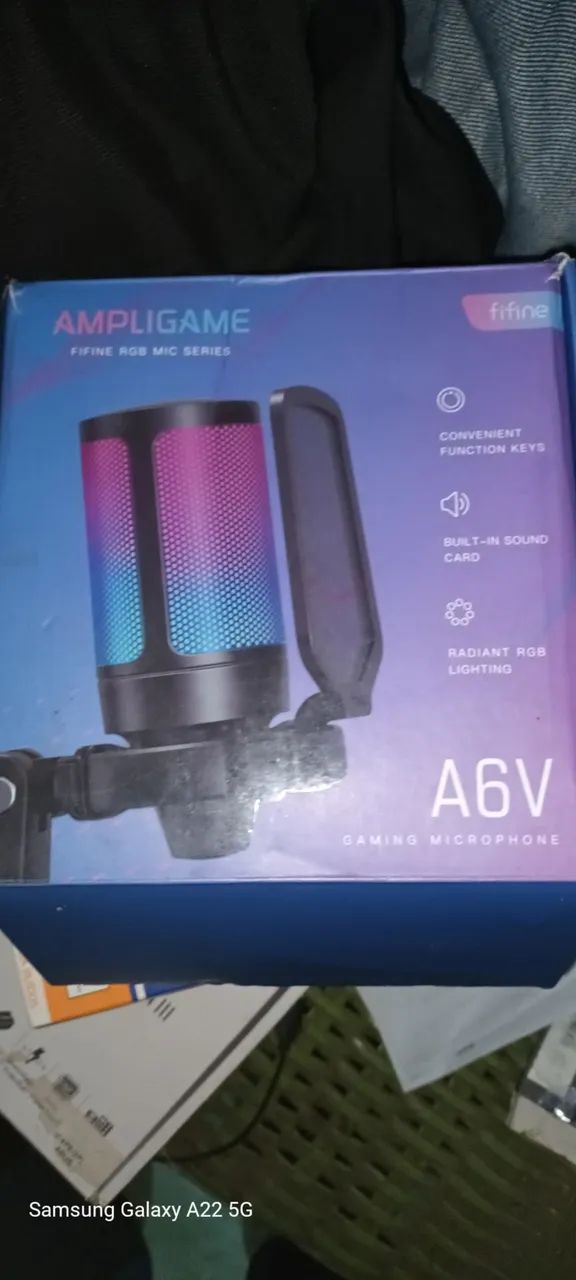 Microfone Fifine A6V - Foto 4