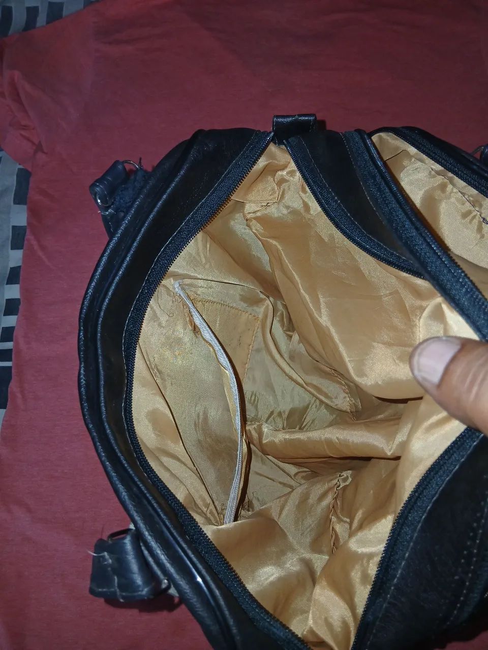 Bolsa ombro Snoopy e friends preta nova - Foto 4