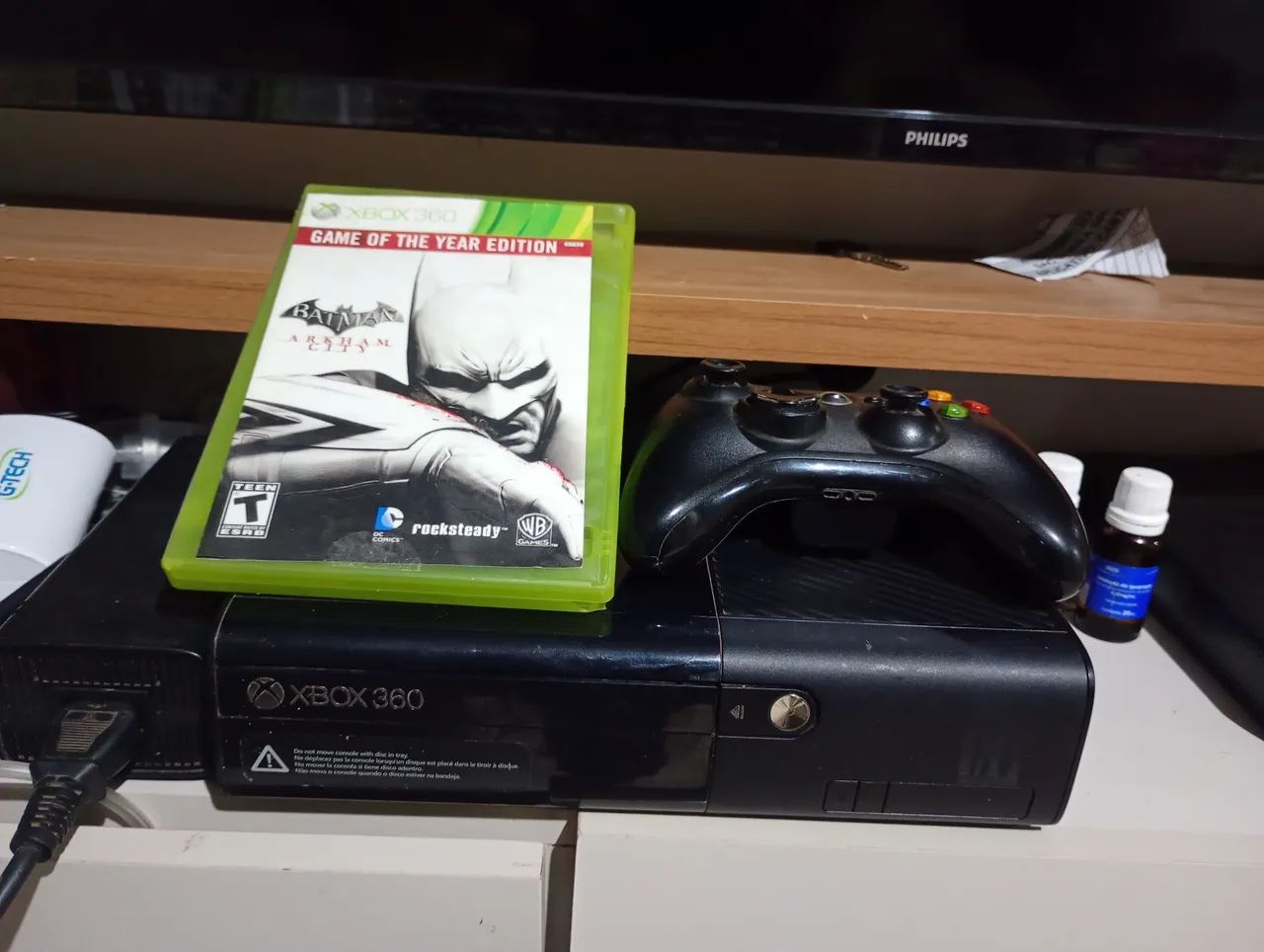 Xbox 360 1 controle 1 jogo funcionando perfeitamente. - Foto 2