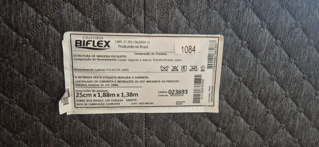 Cama de casal box com colchão - Foto 2