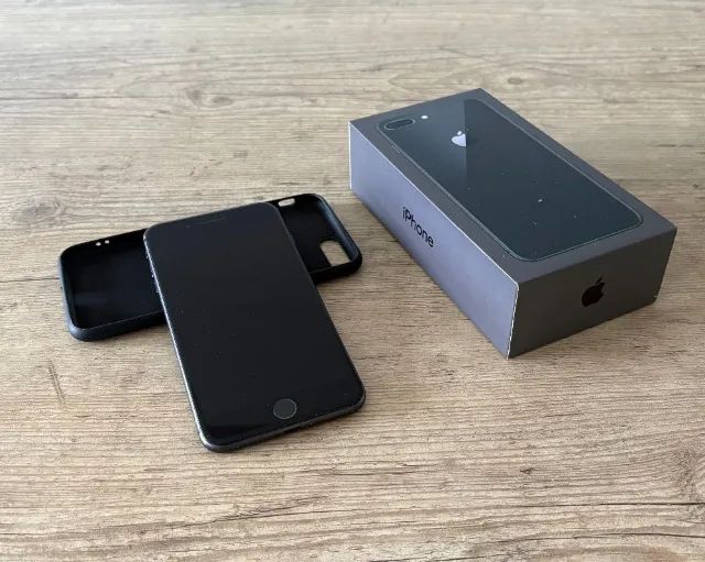 Apple iPhone 8 Plus Black (64GB) - Na caixa - Foto 2