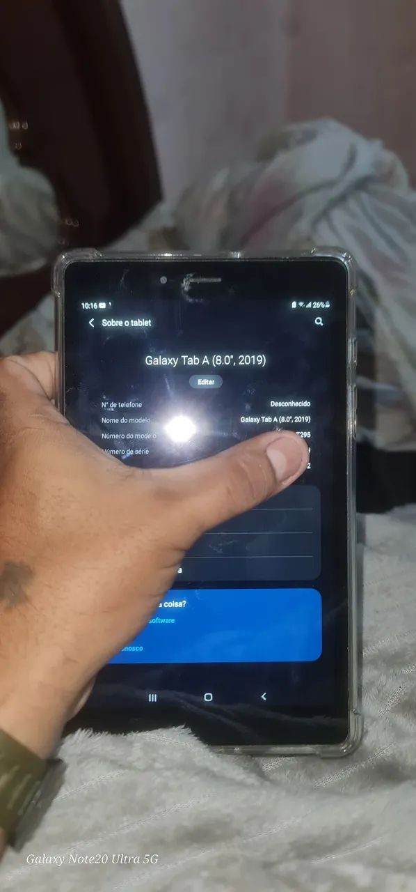 Tablet da Samsung 