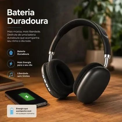 FONE DE OUVIDO BLUETOOTH P9 - Foto 2