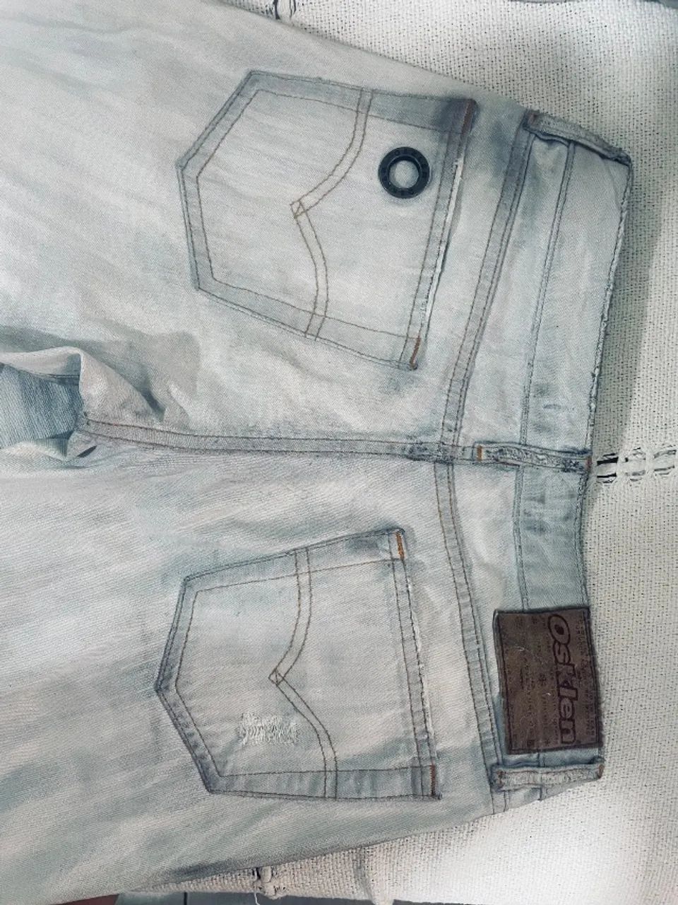 Calça Osklen 38 - cintura baixa - Foto 3