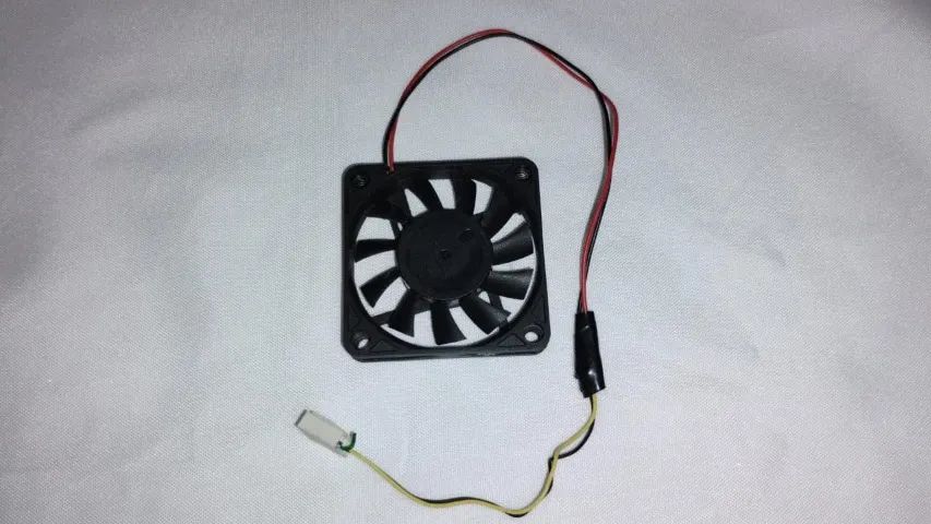 Micro Fan 12V 60mm * 60mm * 10mm Cooler Ventoinha - Foto 3