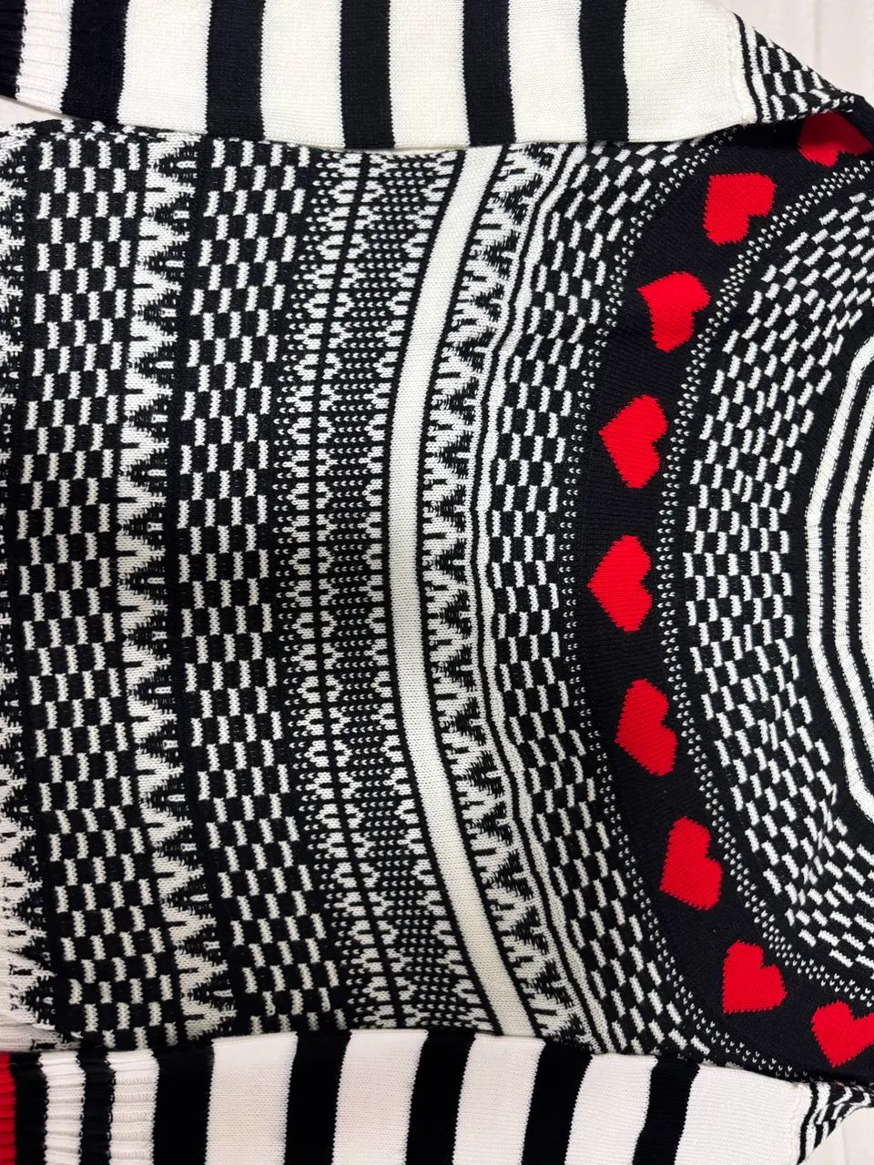 Tricot coração feminino - Foto 2