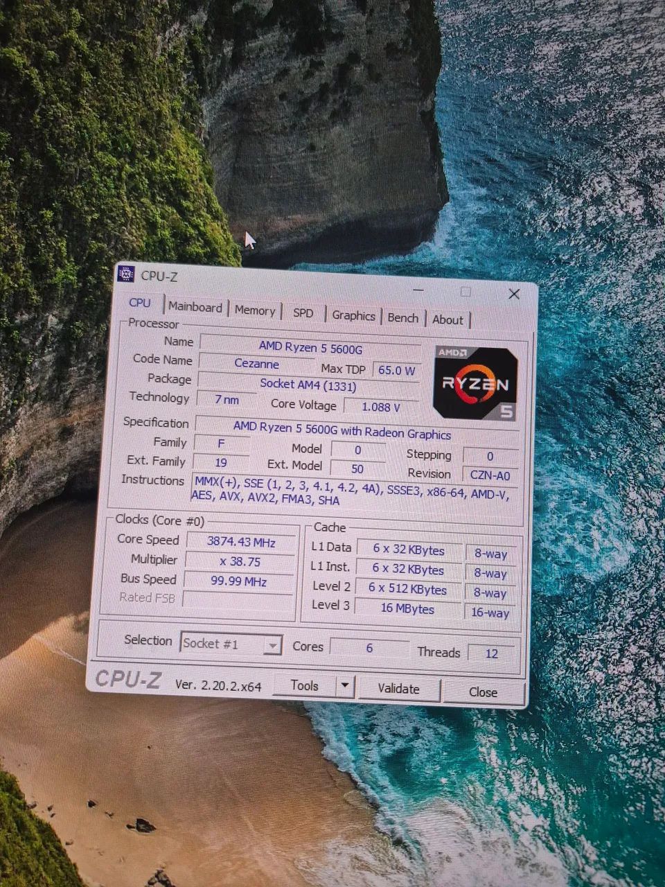 processador ryzen 5 5600g - Foto 4