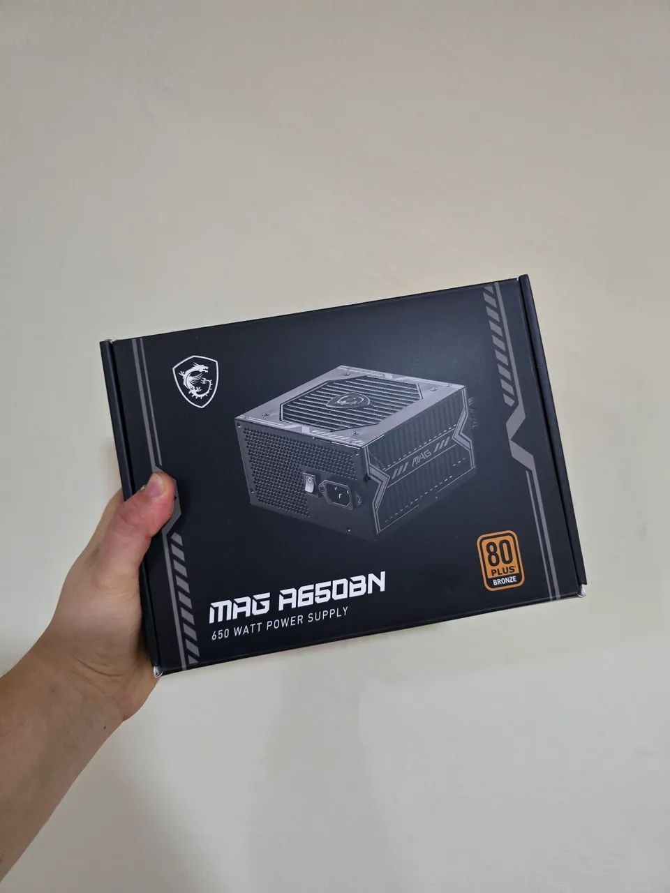 FONTE 650W MSI MAG 80 PLUS BRONZE