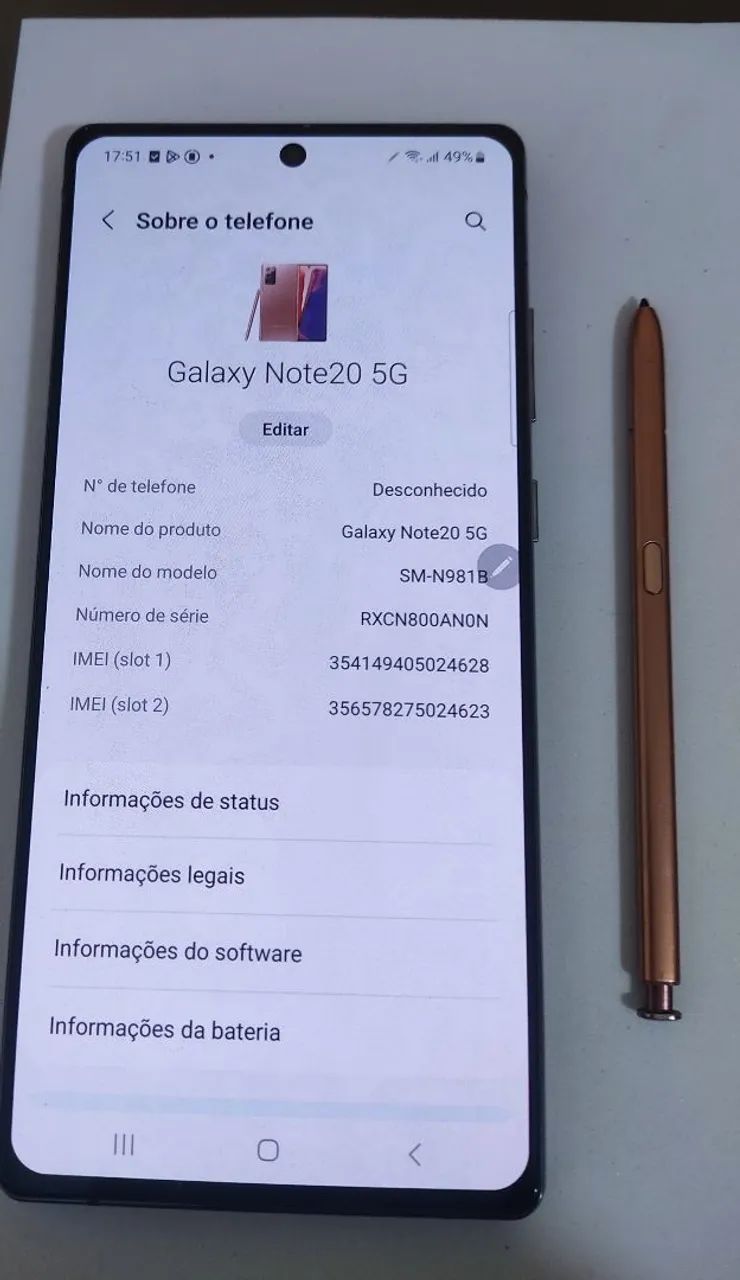 Samsung note 20