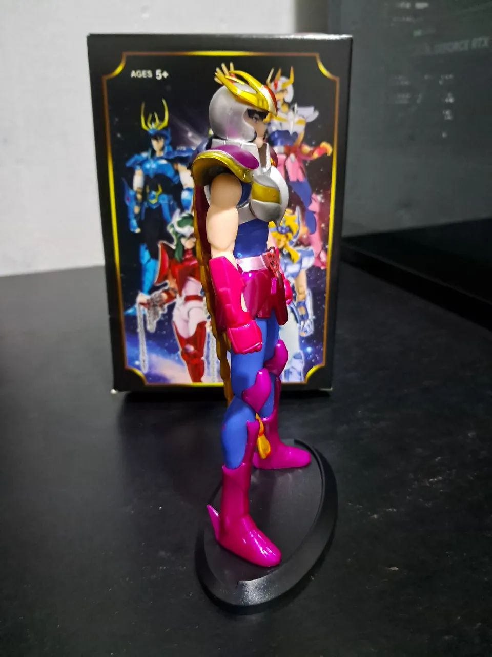 Action Figure Cavaleiros do Zodíaco - Ikki 18cm - Foto 5