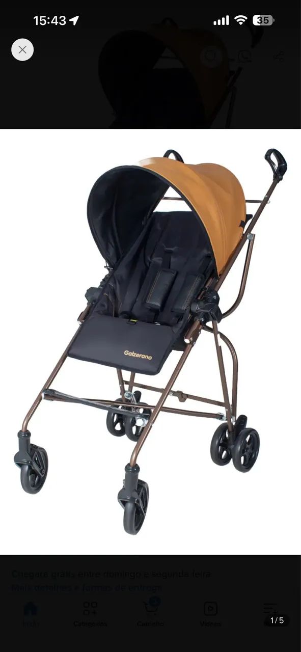 Carrinho Capri Galzerano 
