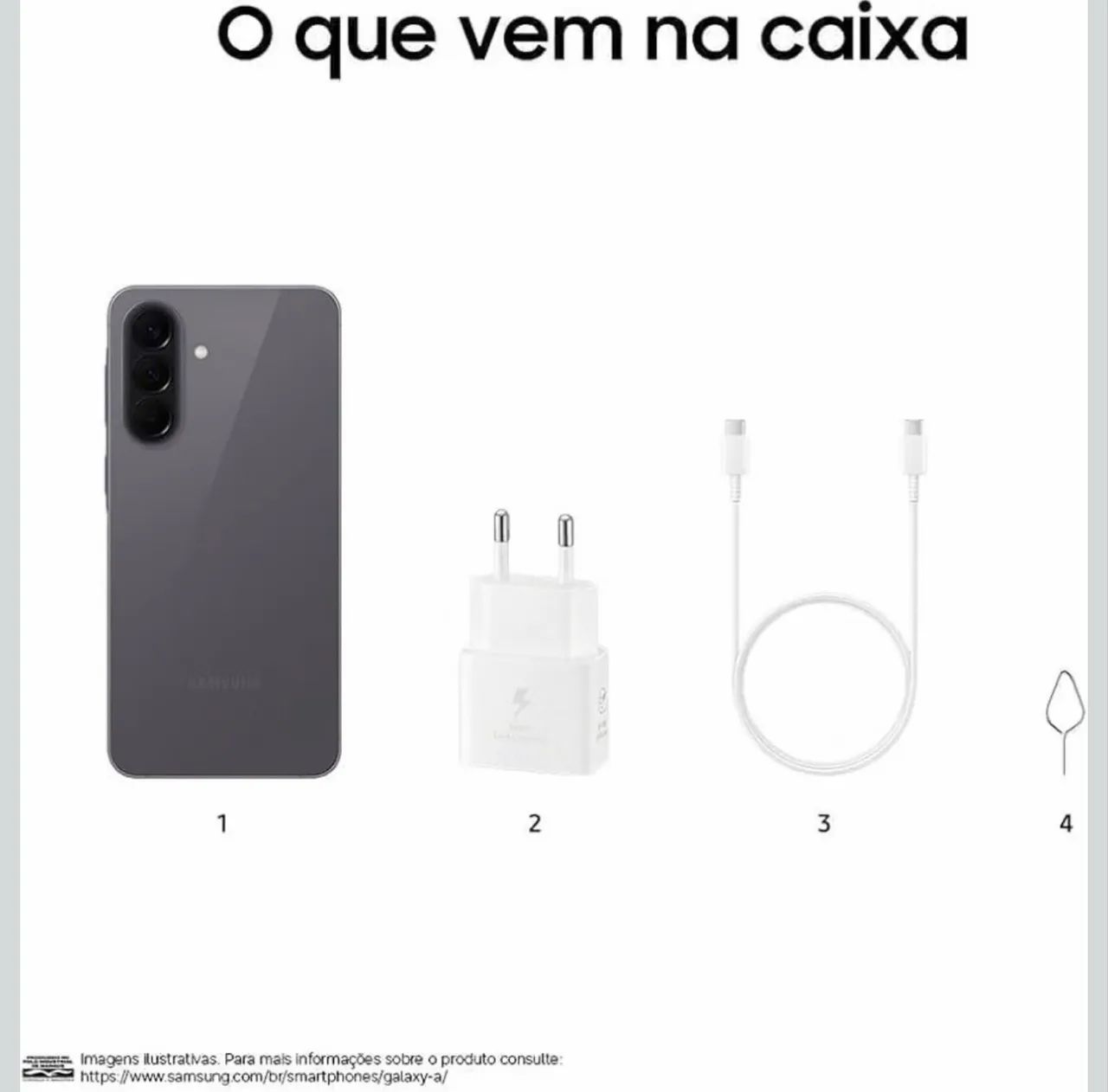 Samsung Galaxy A57 (128gb) Cinza - Foto 3