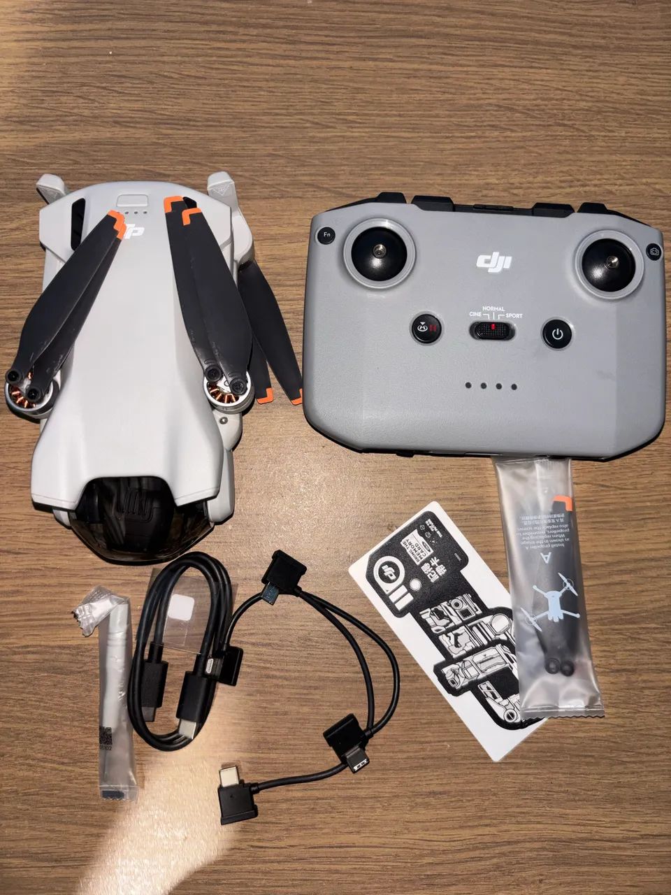 Drone Dji Mini 3 Standard Lacrado 1 Bateria 