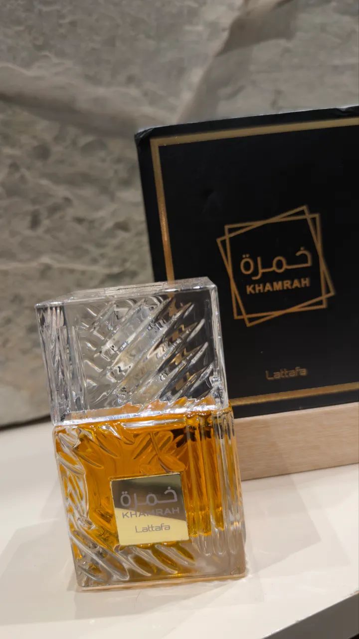 Perfume khamrah lattafa árabe 