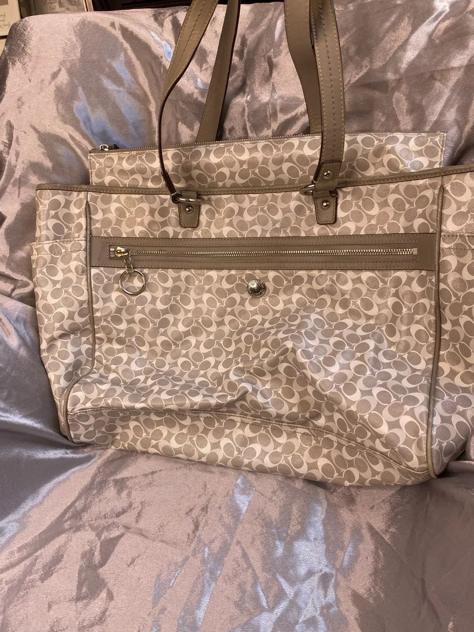 Bolsa coach cinza