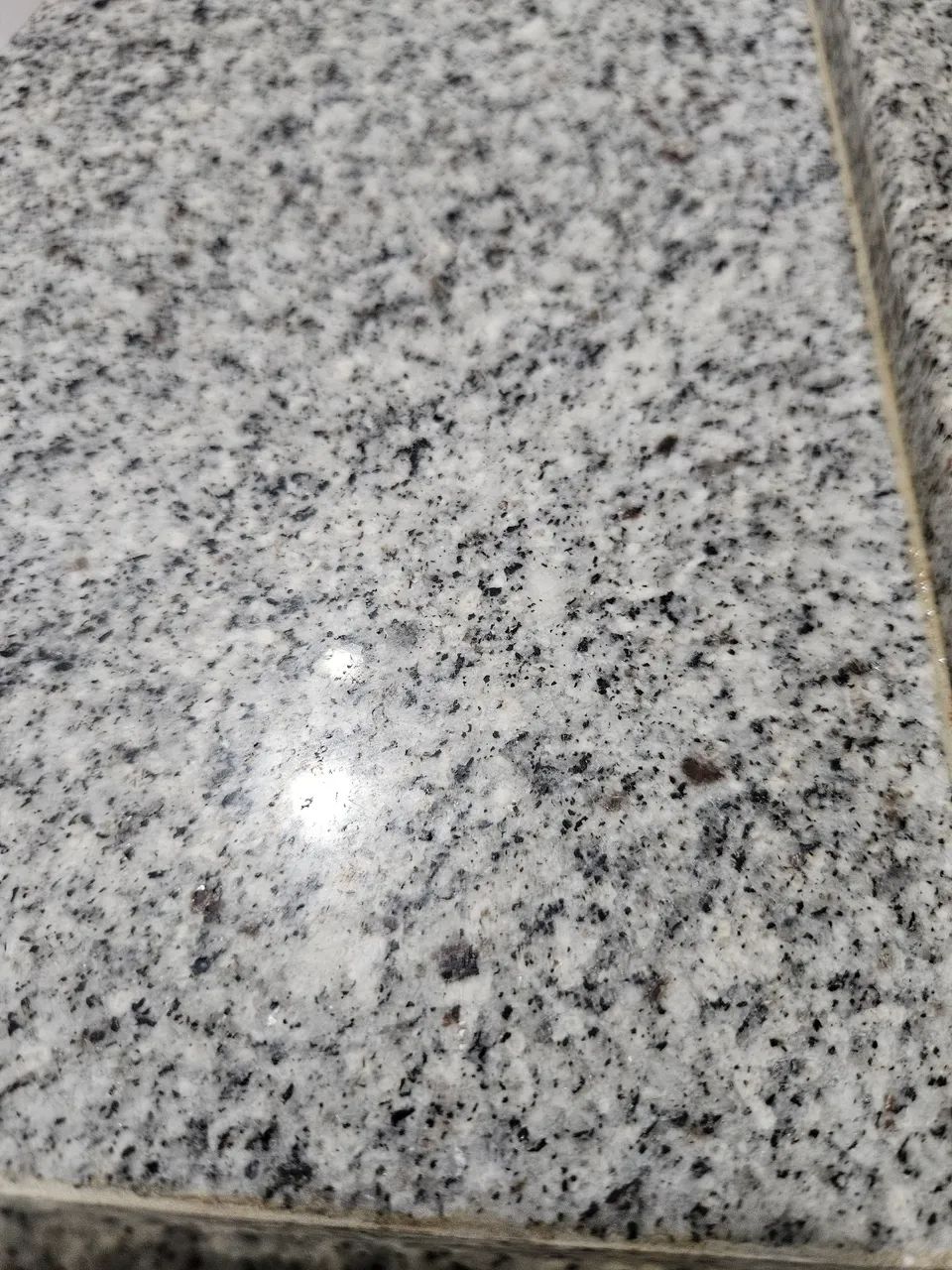 Pia e bancada de mármore cinza  - Foto 2