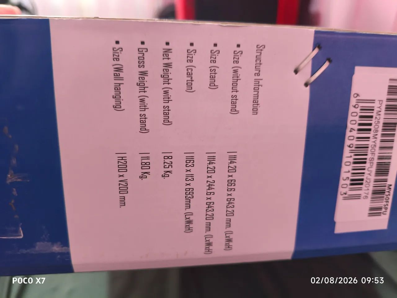 Tv smart 50 polegadas Mtek Nova Lacrado com nota Fiscal , Pix , dinheiro, cartão de cre - Foto 4