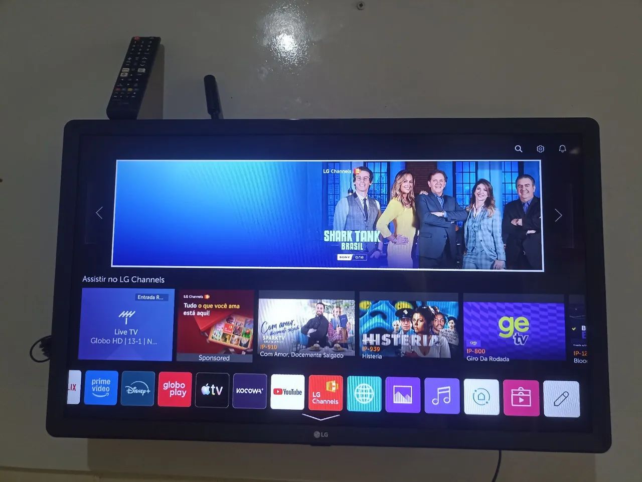 Smart tv 32 polegadas impecável valor 599 parcelamos até 12X entrego e instalo faço troca  - Foto 4