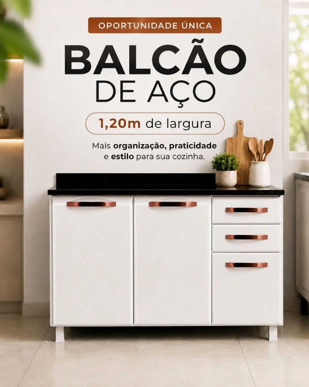 Balcão de Aço 