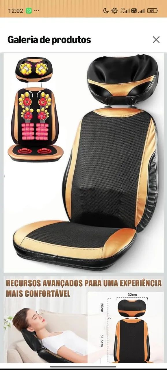 Cadeira de  Massagem 