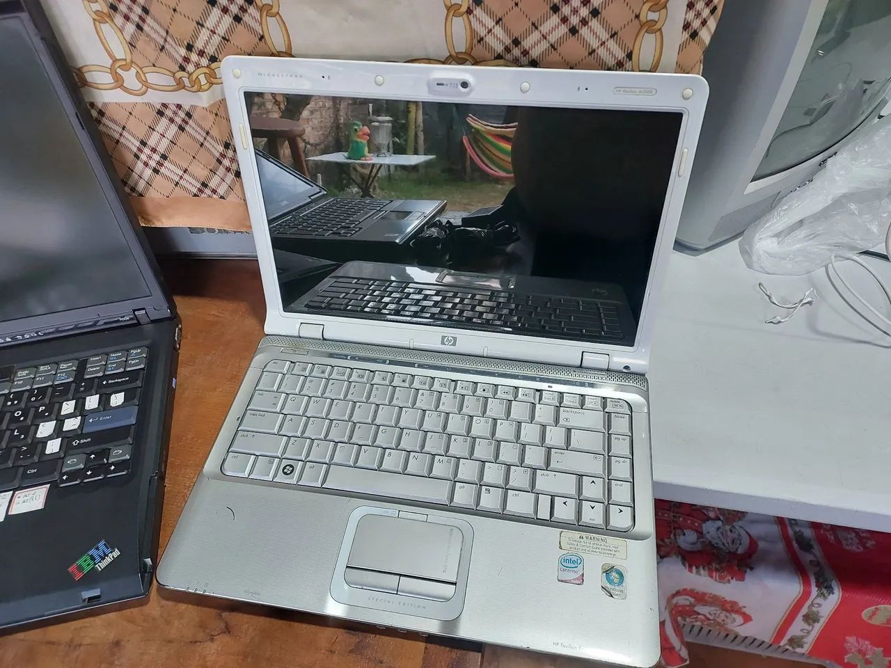 Lote sucata 3 notebooks Dell Hp IBM ( sem garantias e devoluções). - Foto 4