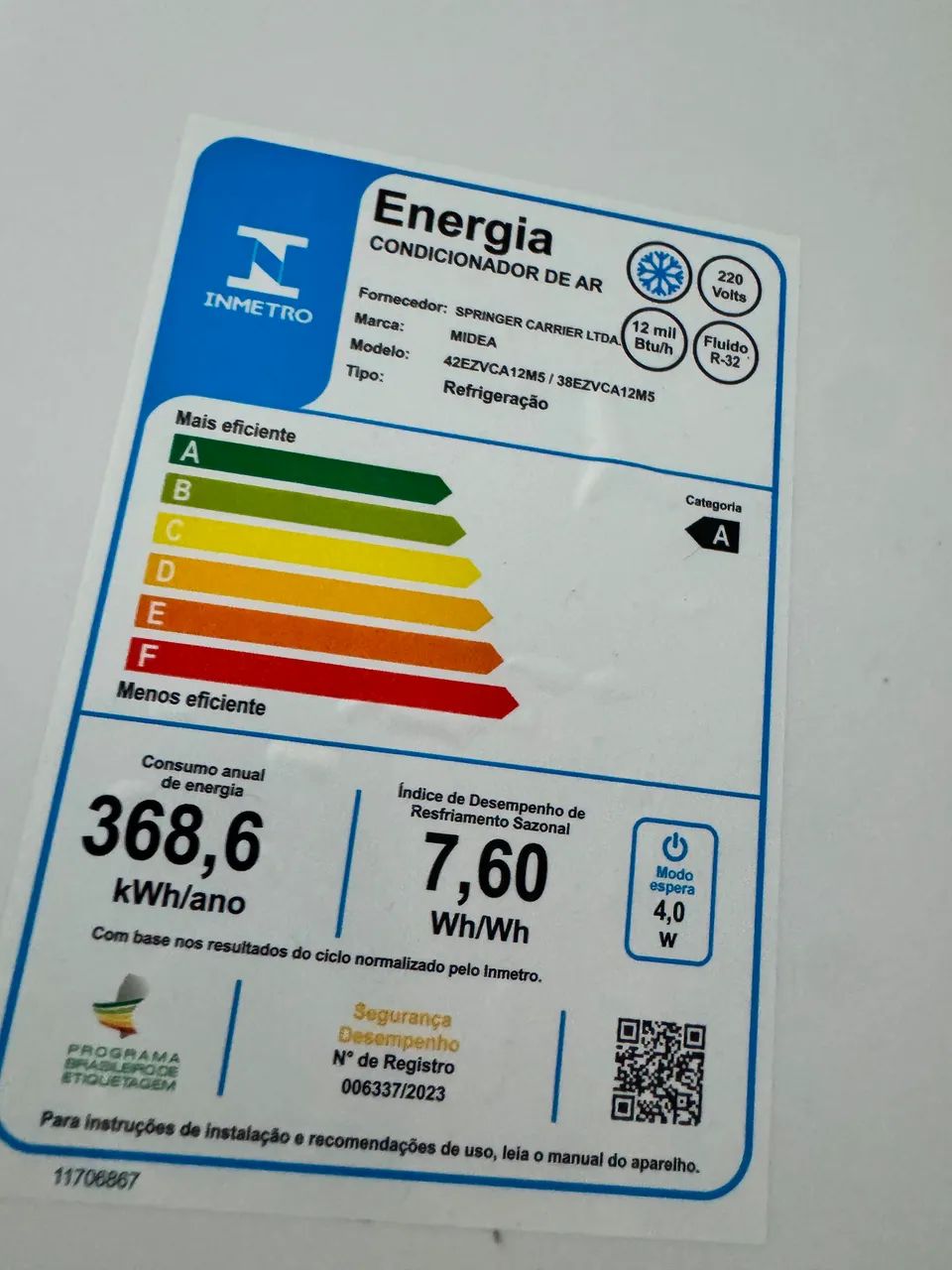Central de ar split inverter 12.000 BTUs - Foto 5