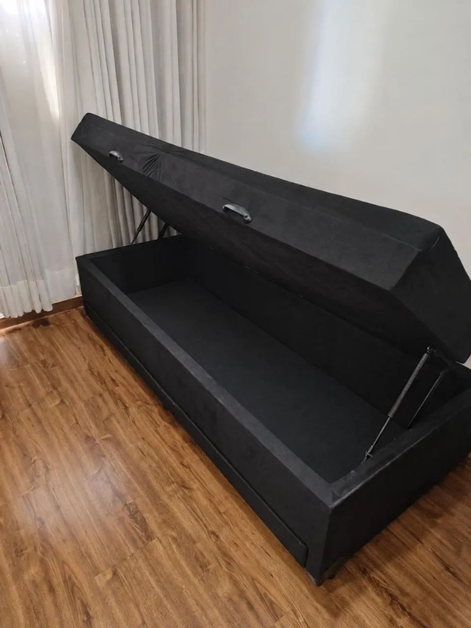 Cama SOLTEIRO box Baú - Com cama auxiliar - Foto 3