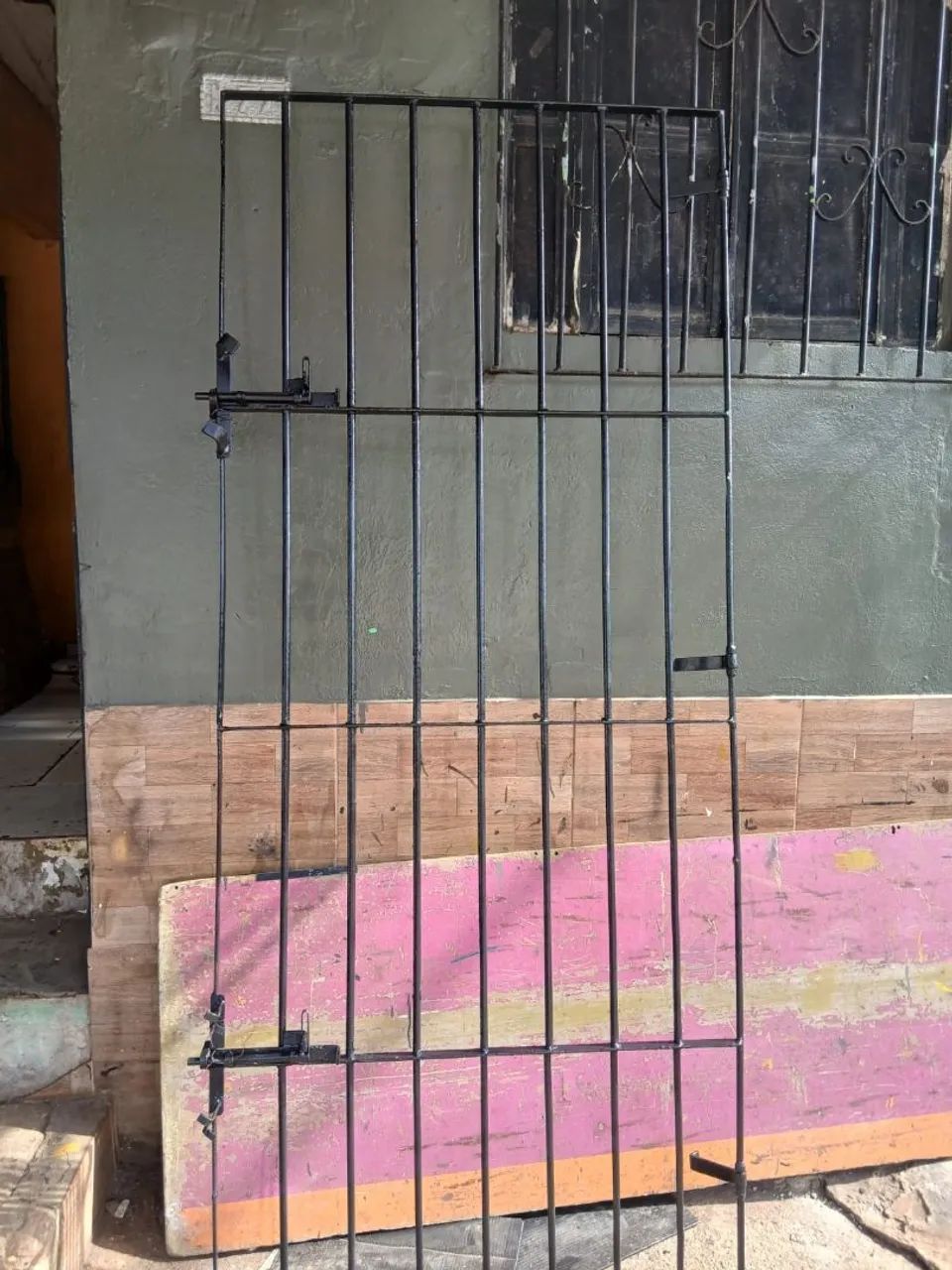Grade em vergalhão pra porta padrão  - Foto 3