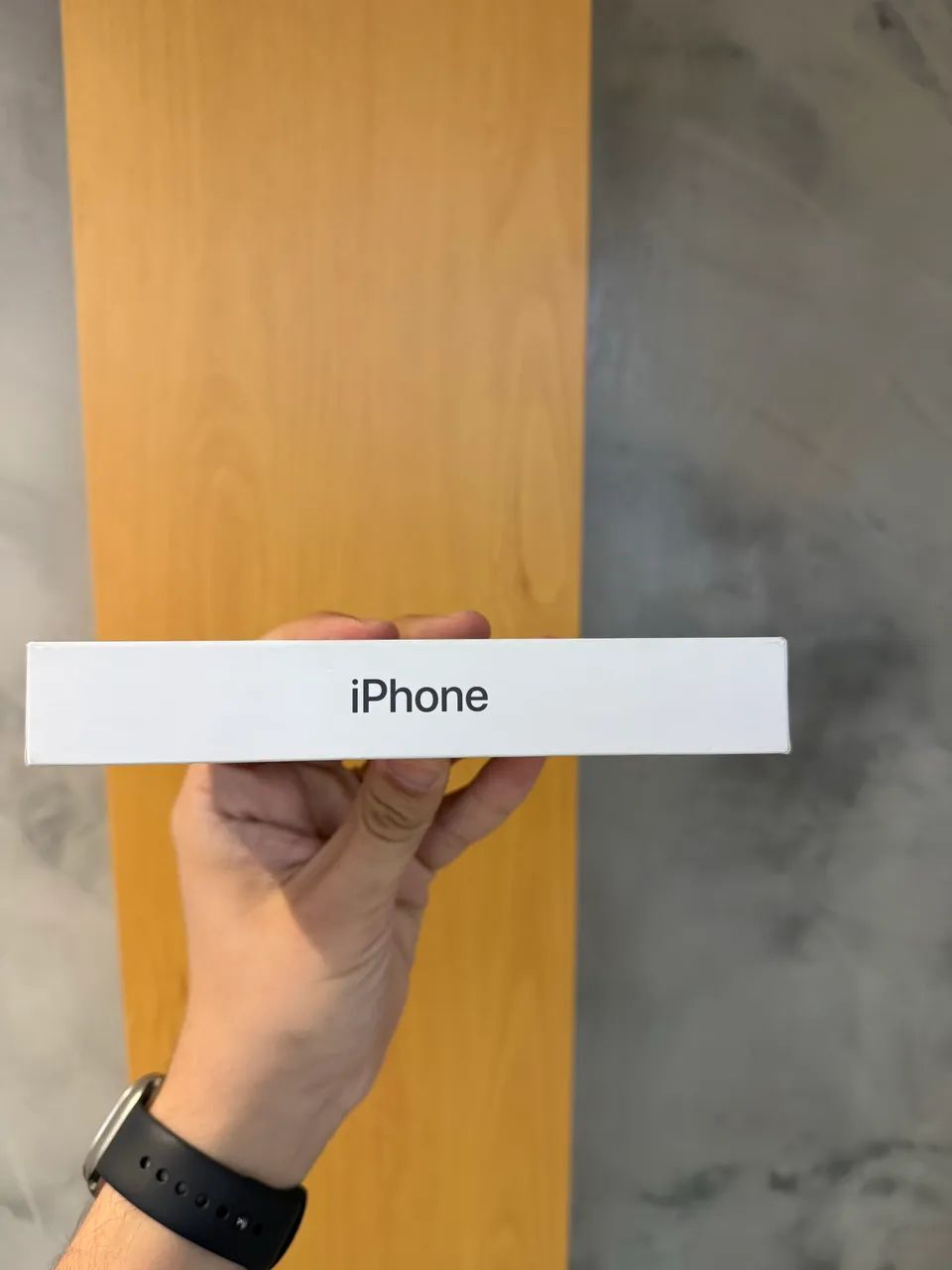 Caixa de iPhone 16e 128GB Preto  - Foto 3