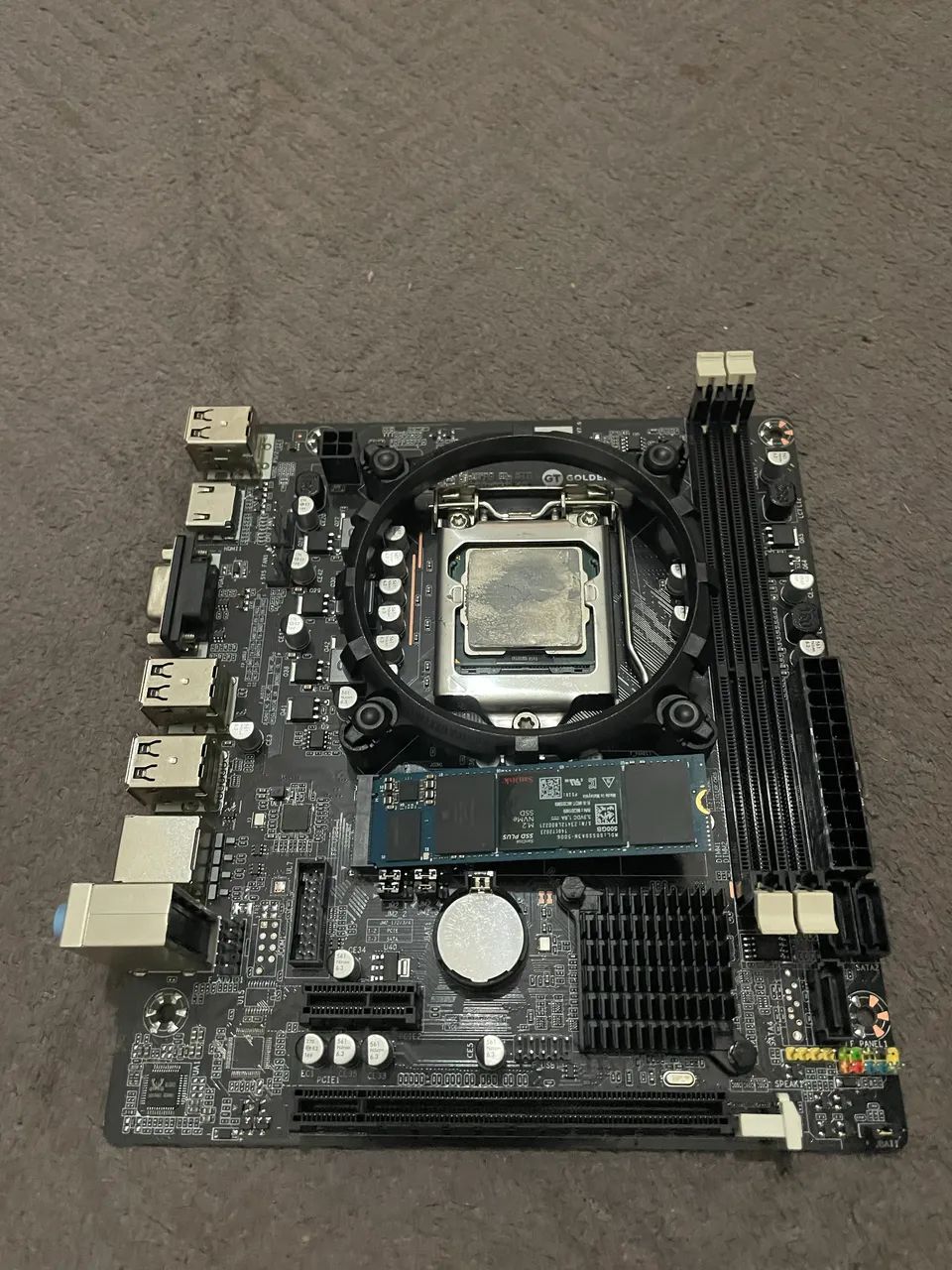 Kit placa mãe+processador+nvme - Foto 3