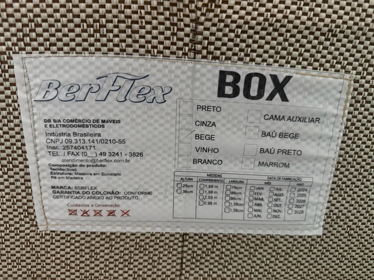 Vendo cama box com 2 meses de uso  - Foto 2